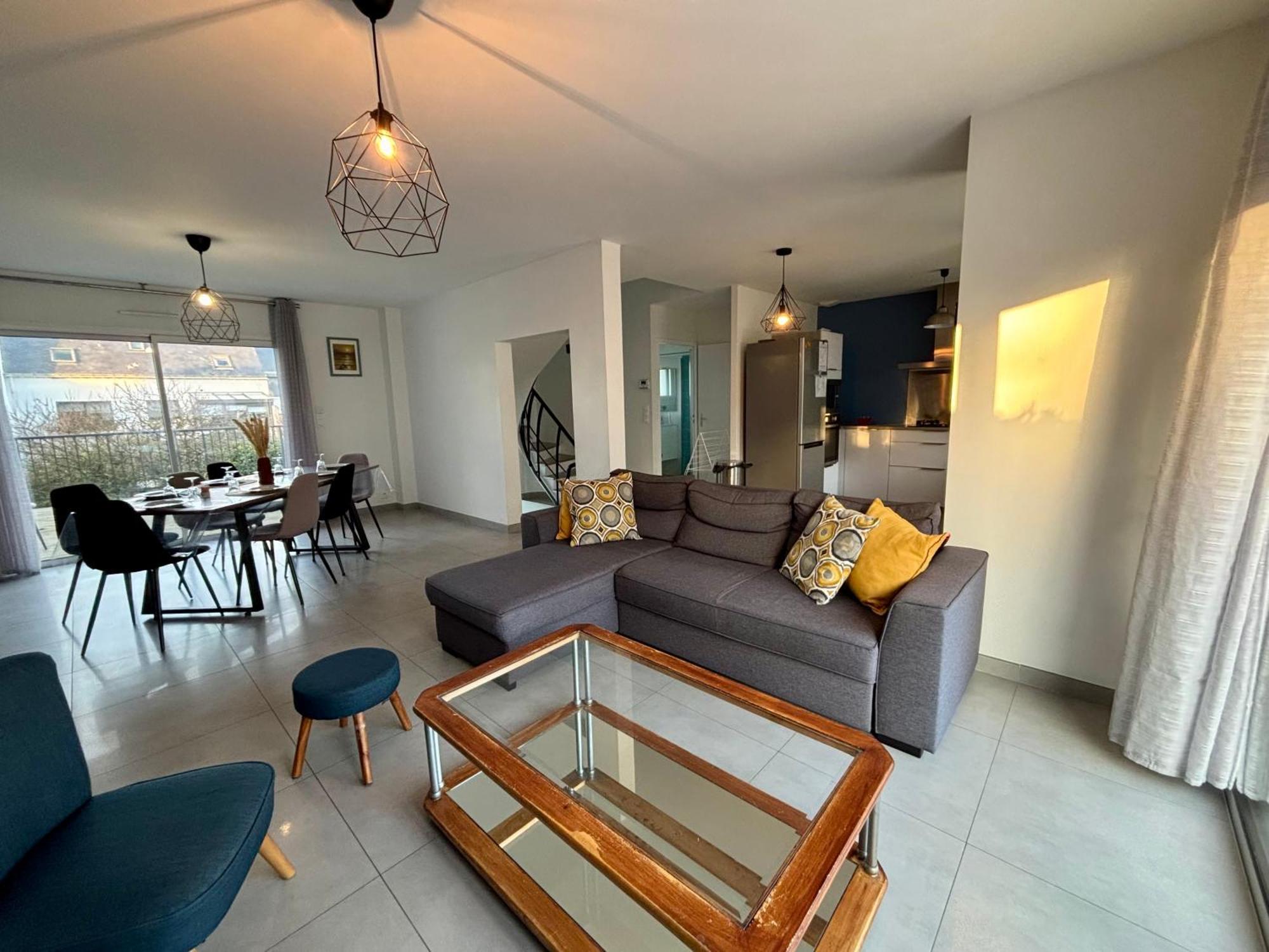Maison Contemporaine Refaite A Neuf - A 50M De L'Ocean Ploemeur Exteriér fotografie